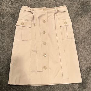 Tan utility skirt